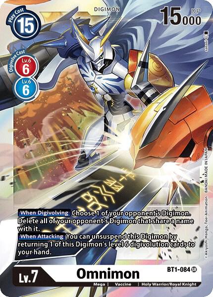 Omnimon card image