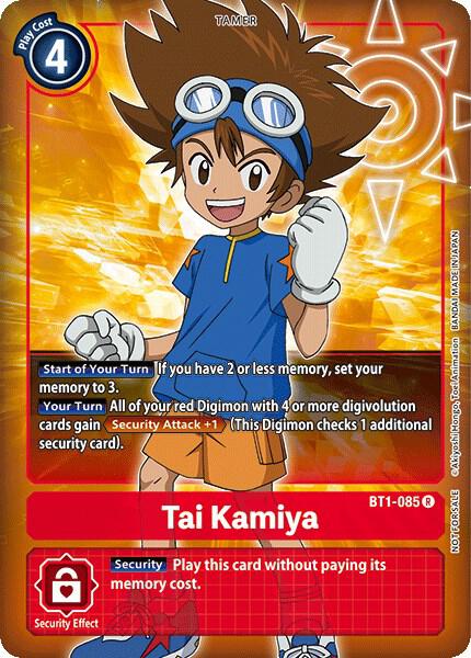 Tai Kamiya - BT1-085 (Box Topper) card image