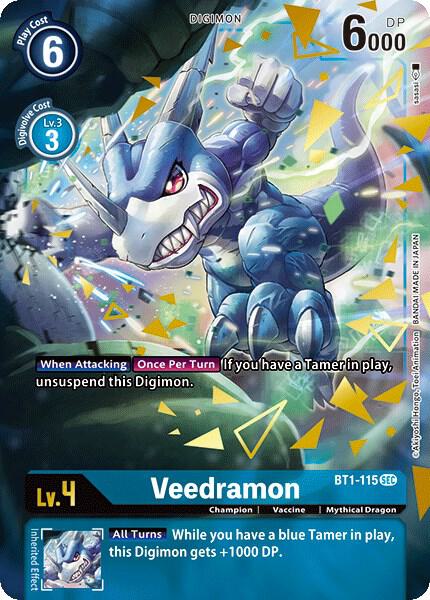 Veedramon (Secret Rare) (Alternate Art) card image
