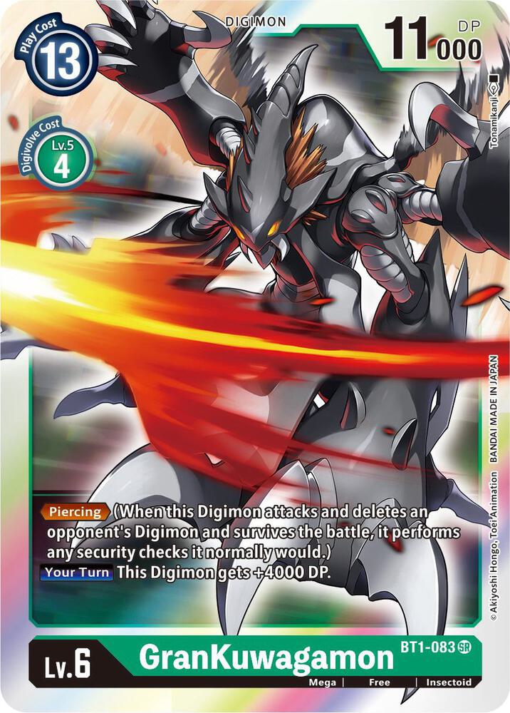 GranKuwagamon card image