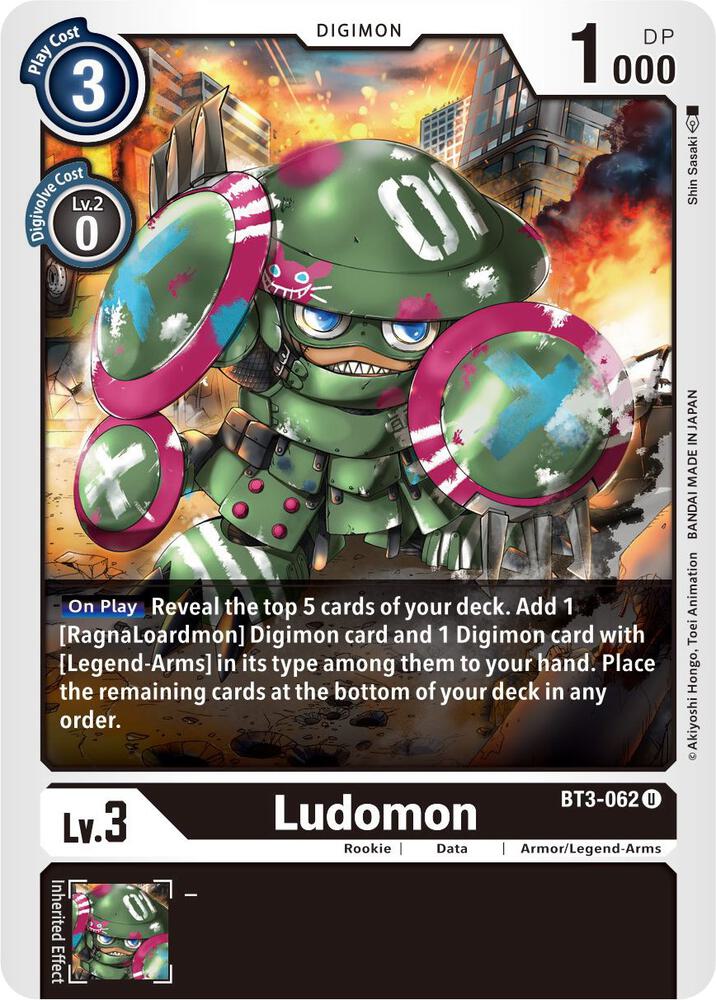 Ludomon card image