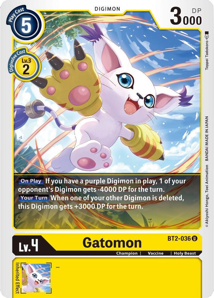 Gatomon - BT2-036 card image