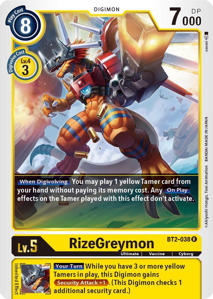 RizeGreymon card image