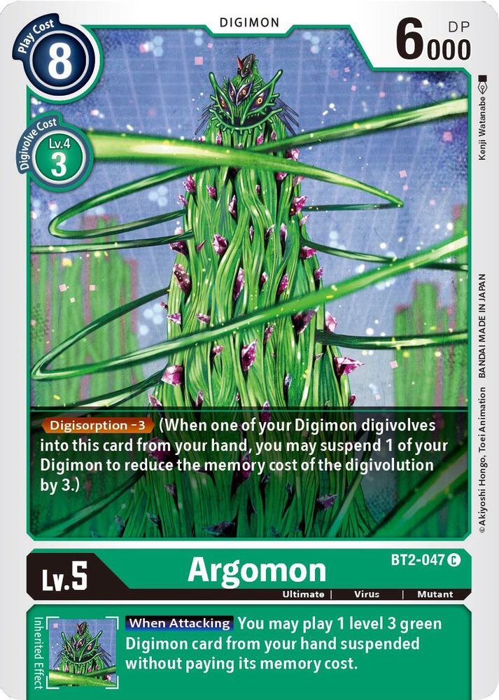 Argomon - BT2-047 card image