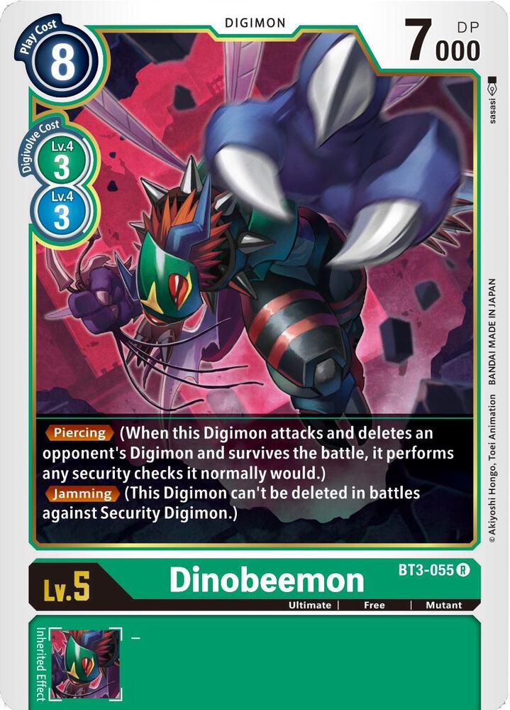 Dinobeemon card image