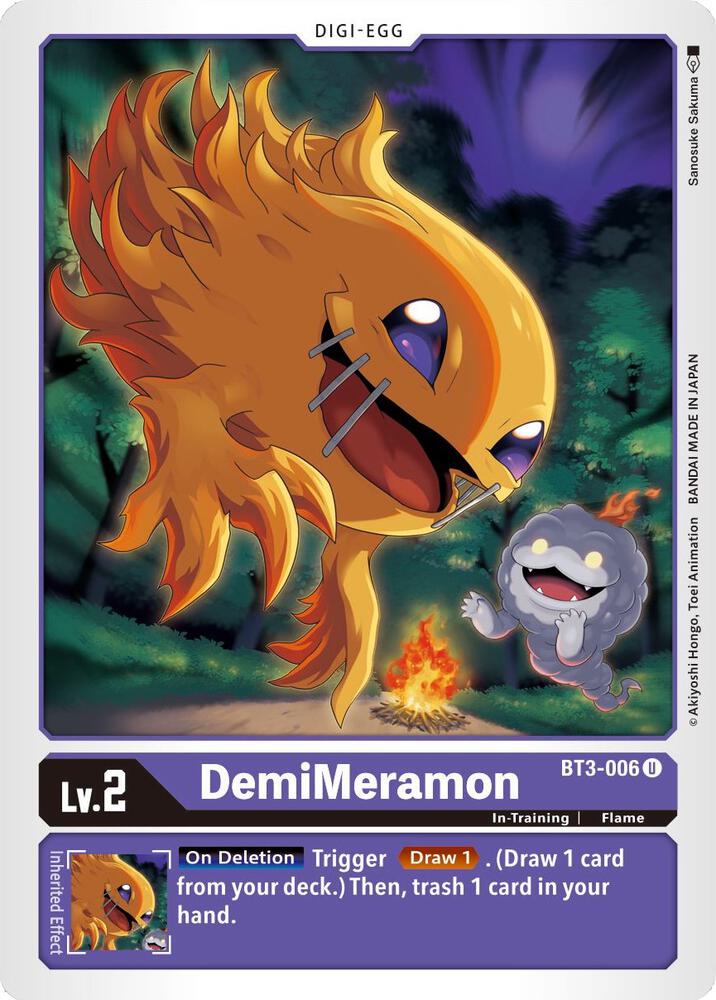 DemiMeramon card image