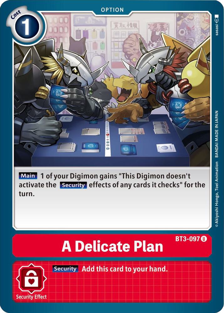 A Delicate Plan card image