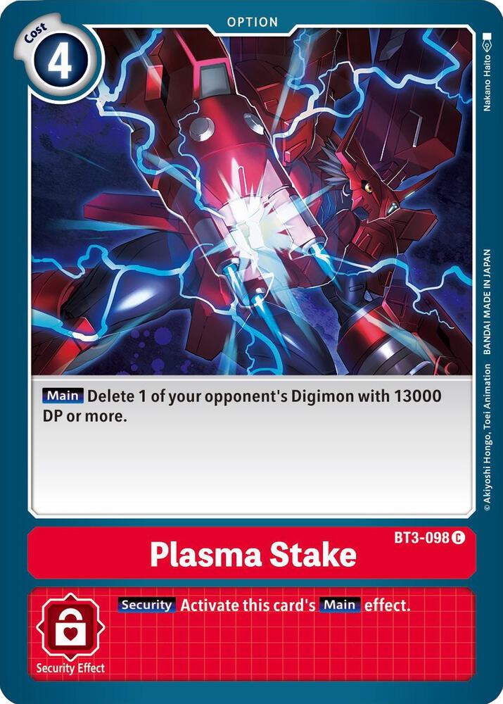 Plasma Stake card image