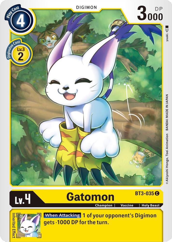 Gatomon - BT3-035 card image