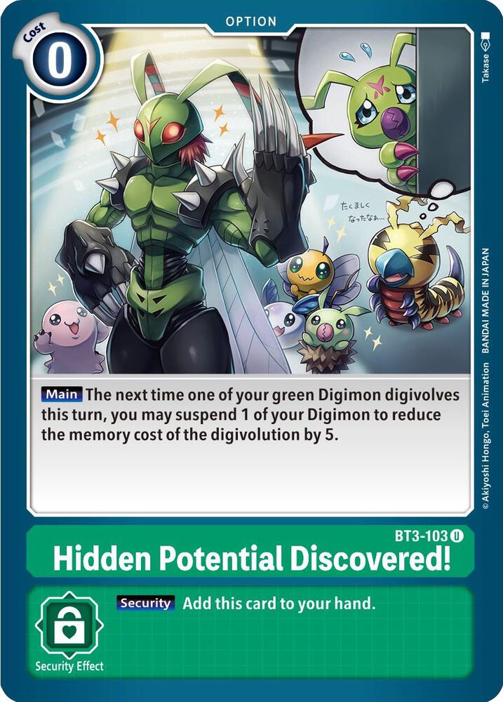 Hidden Potential Discovered! card image