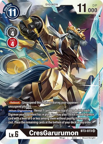 CresGarurumon card image