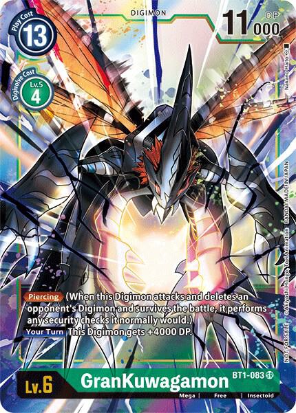 GranKuwagamon - BT1-083 (Dash Pack Ver. 1.5) card image