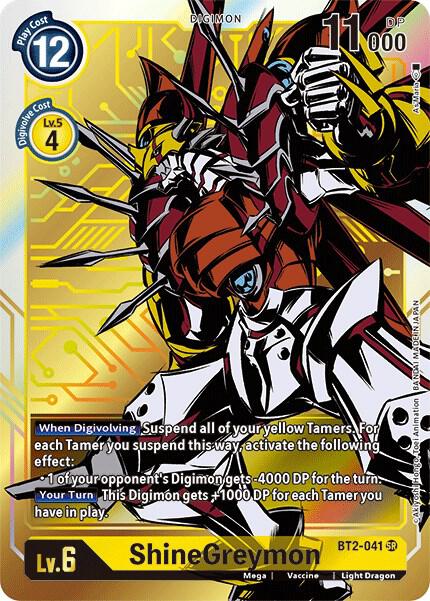 ShineGreymon (Alternate Art) card image