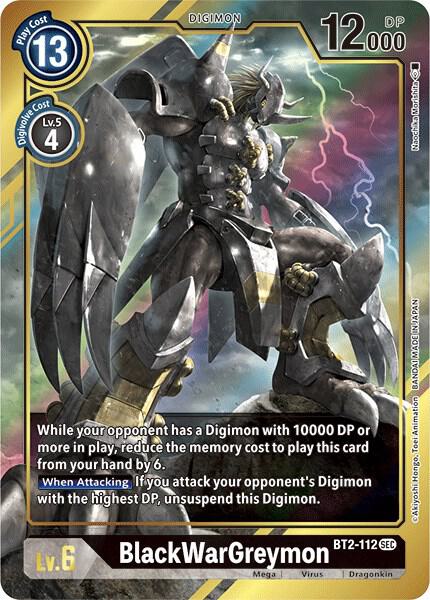 BlackWarGreymon (Alternate Art) card image