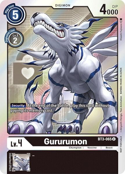 Gururumon (Box Topper) card image