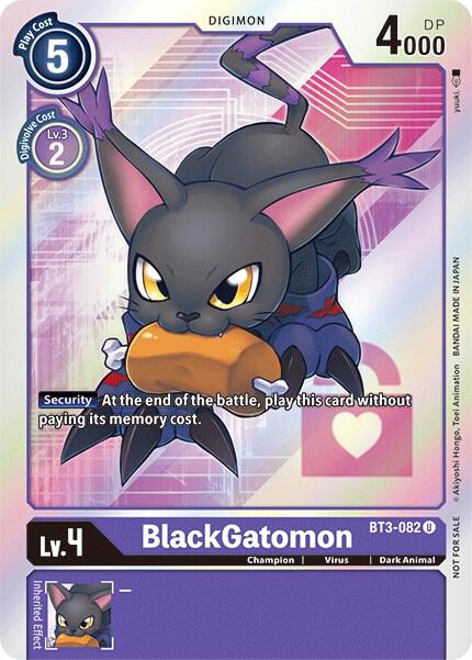 BlackGatomon (Box Topper) card image