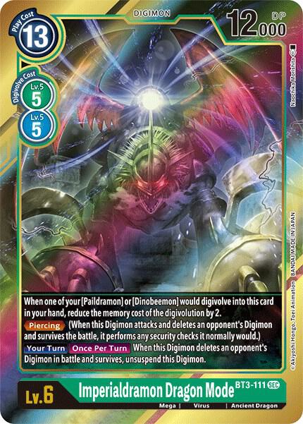 Imperialdramon Dragon Mode (Secret Rare) (Alternate Art) card image