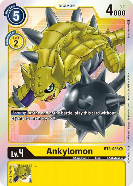 Ankylomon (Box Topper) card image