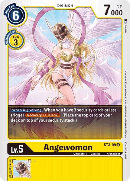 Angewomon - ST3-09 (Tamer Battle Pack 1) card image