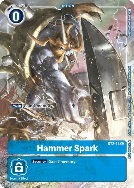 Hammer Spark - ST2-13 (Tamer's Evolution Box) card image