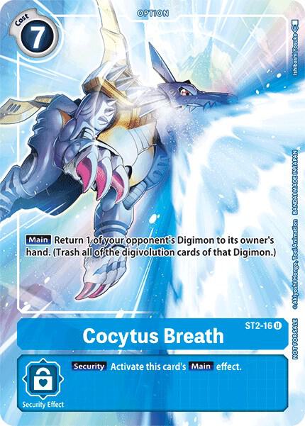 Cocytus Breath - ST2-16 (Tamer's Evolution Box) card image