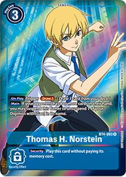 Thomas H. Norstein (Box Topper) card image