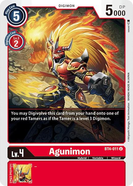 Agunimon card image