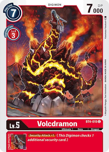 Volcdramon card image