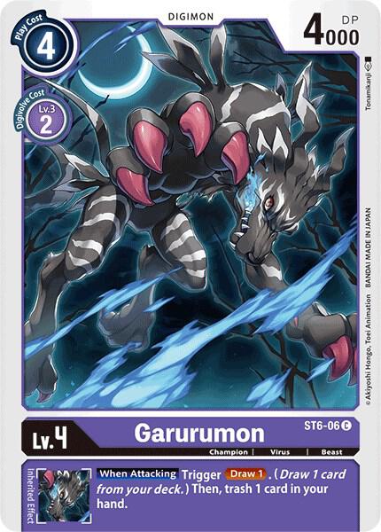 Garurumon card image