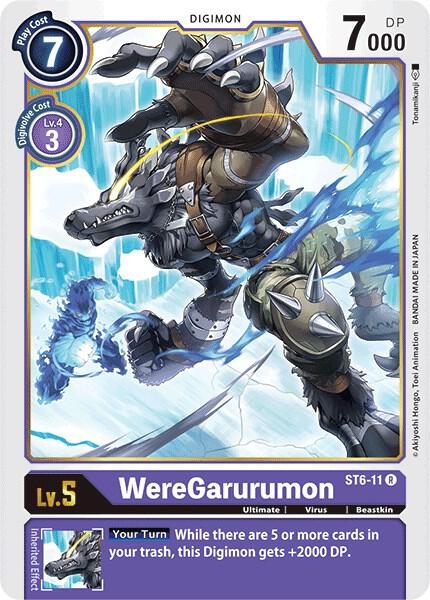 WereGarurumon card image