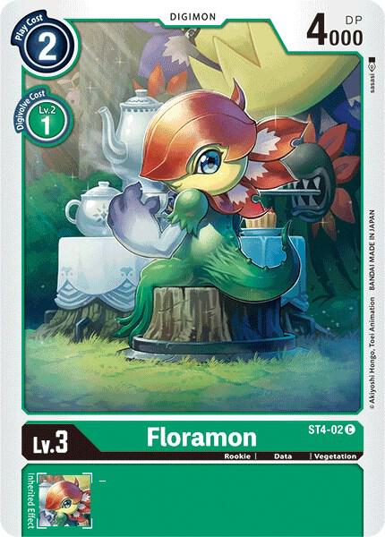 Floramon card image