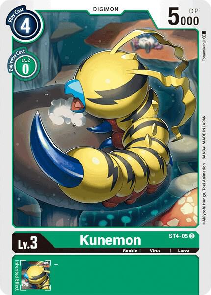 Kunemon card image