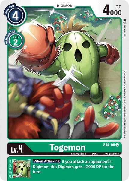 Togemon card image