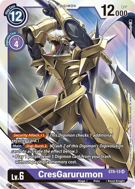 CresGarurumon card image