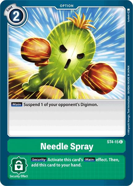 Needle Spray card image