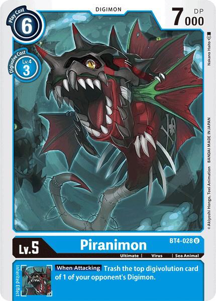 Piranimon card image