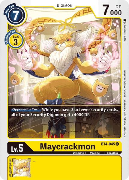 Maycrackmon card image