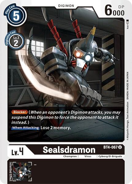Sealsdramon card image