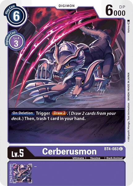Cerberusmon card image