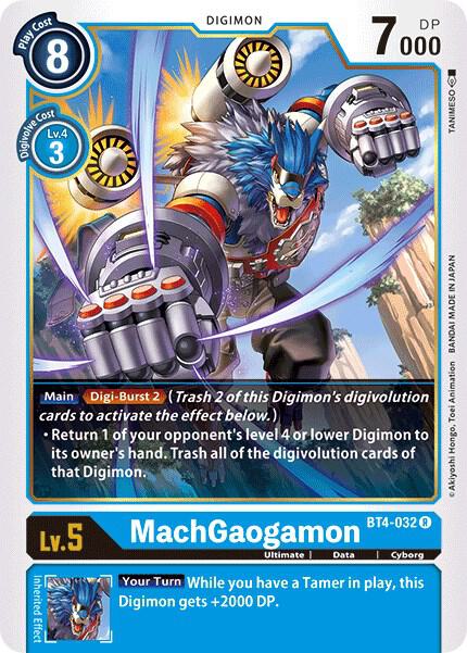 MachGaogamon card image