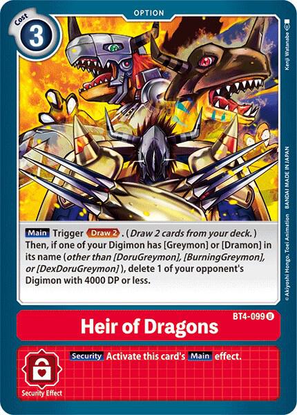Heir of Dragons card image