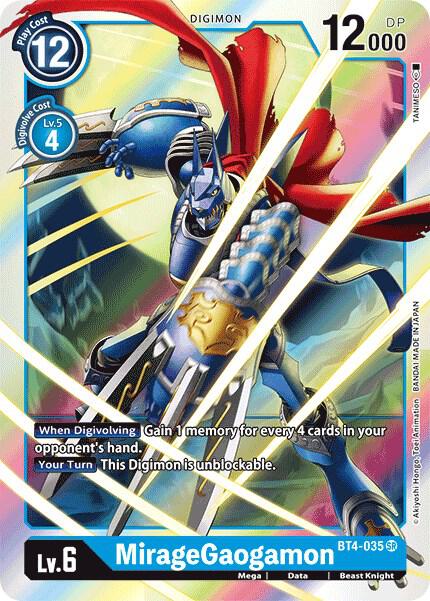 MirageGaogamon card image