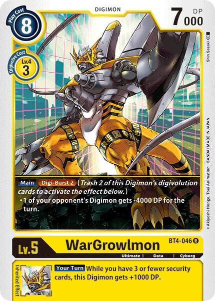 WarGrowlmon card image