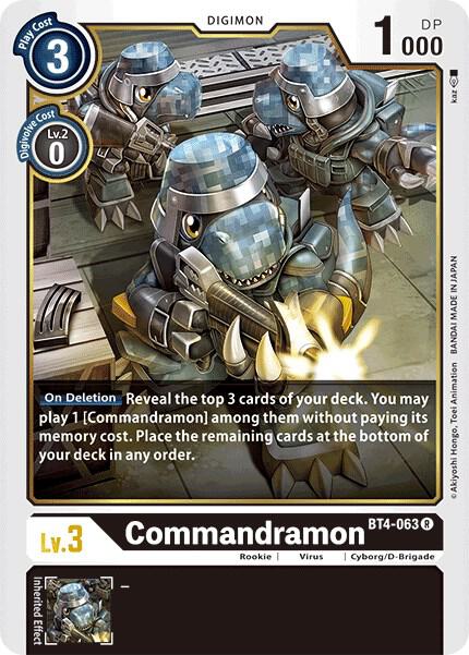 Commandramon card image
