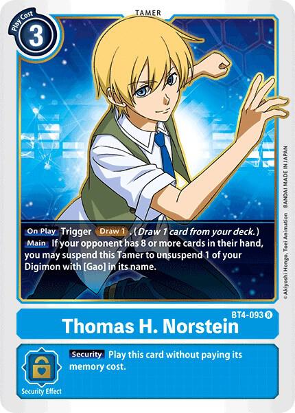 Thomas H. Norstein card image