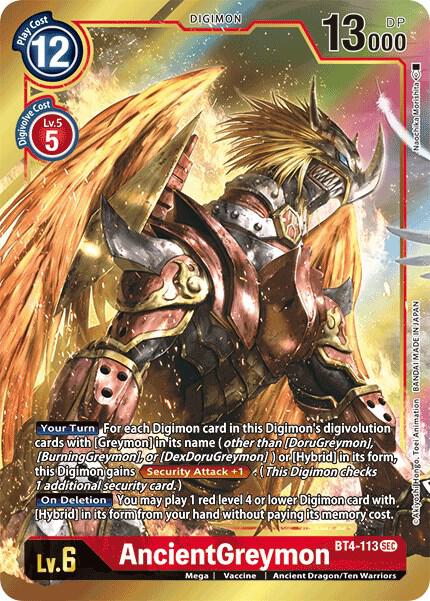 AncientGreymon (Alternate Art) card image