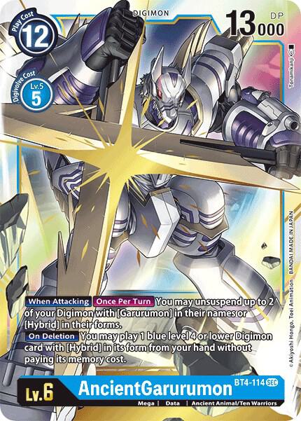 AncientGarurumon card image