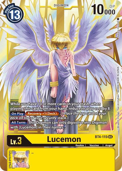 Lucemon card image