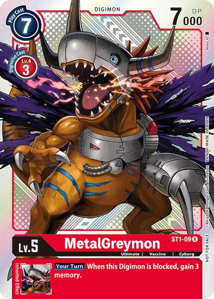 MetalGreymon - ST1-09 (Official Tournament Pack Vol.2) card image