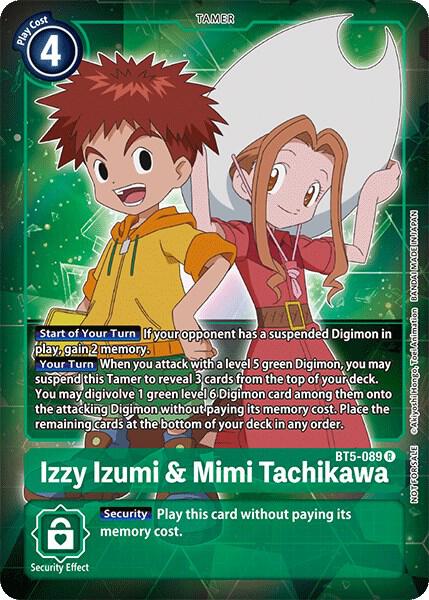 Izzy Izumi & Mimi Tachikawa (Box Topper) card image